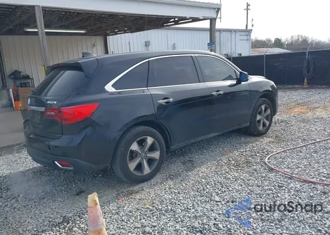 2015 Acura Mdx from USA, damaged, VIN 5FRYD3H26FB013553